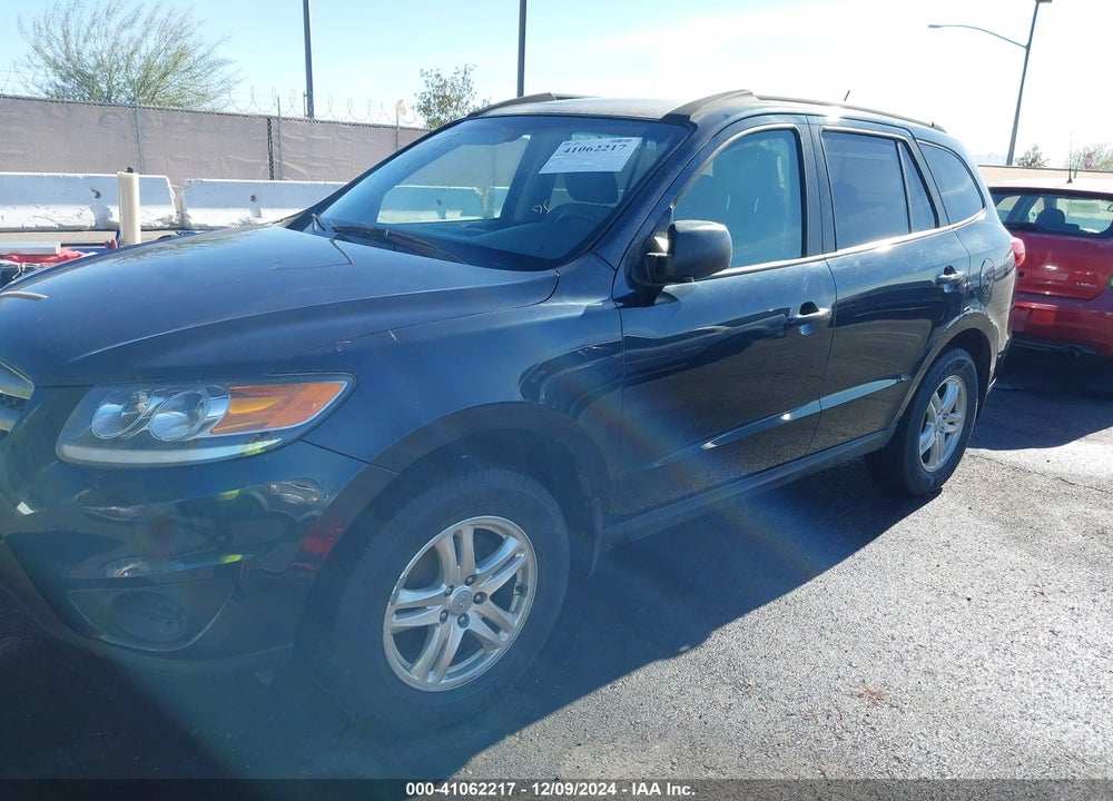 2012 HYUNDAI SANTA FE GLS VIN: 5XYZGDAB7CG119706