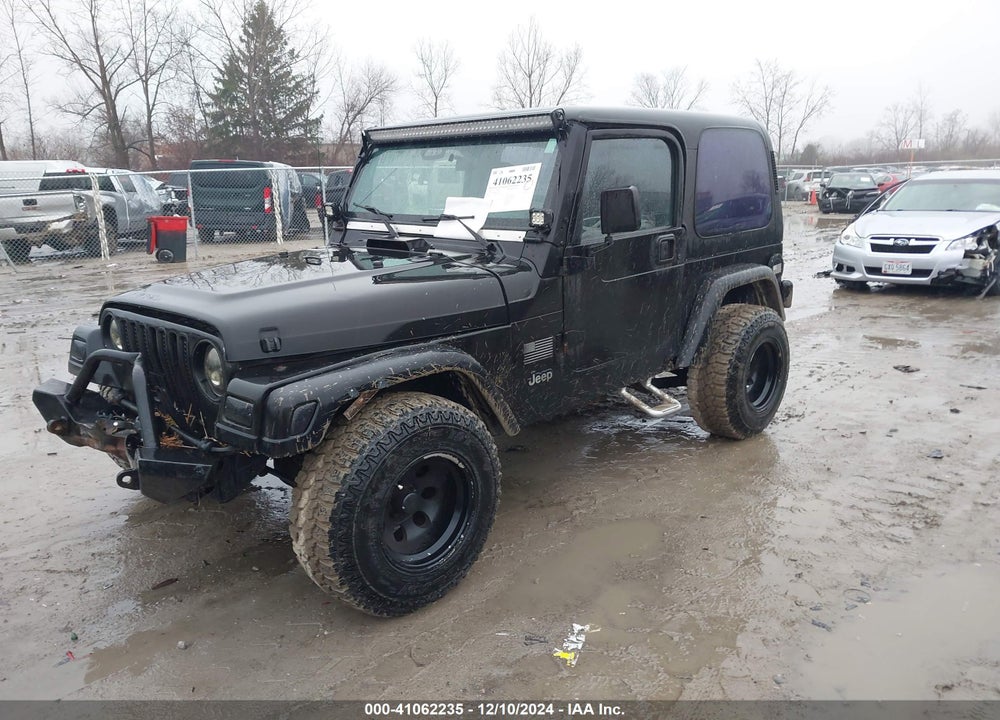 2000 JEEP WRANGLER SE VIN: 1J4FA29P8YP711025