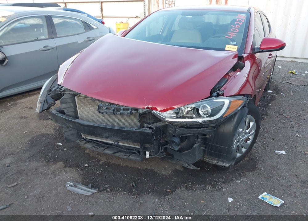 2017 HYUNDAI ELANTRA SE VIN: KMHD74LF4HU394154