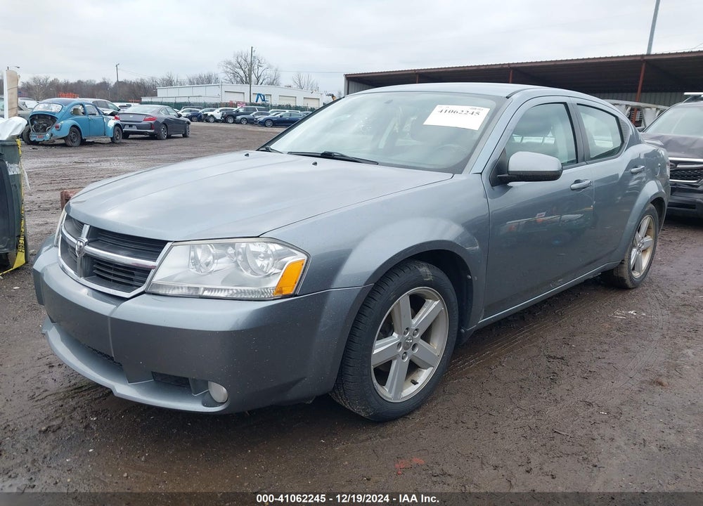 2010 DODGE AVENGER R/T VIN: 1B3CC5FV7AN204238
