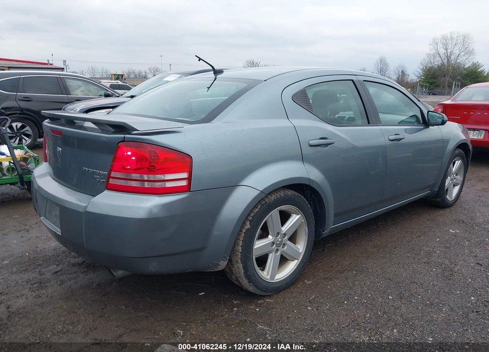 2010 DODGE AVENGER R/T VIN: 1B3CC5FV7AN204238