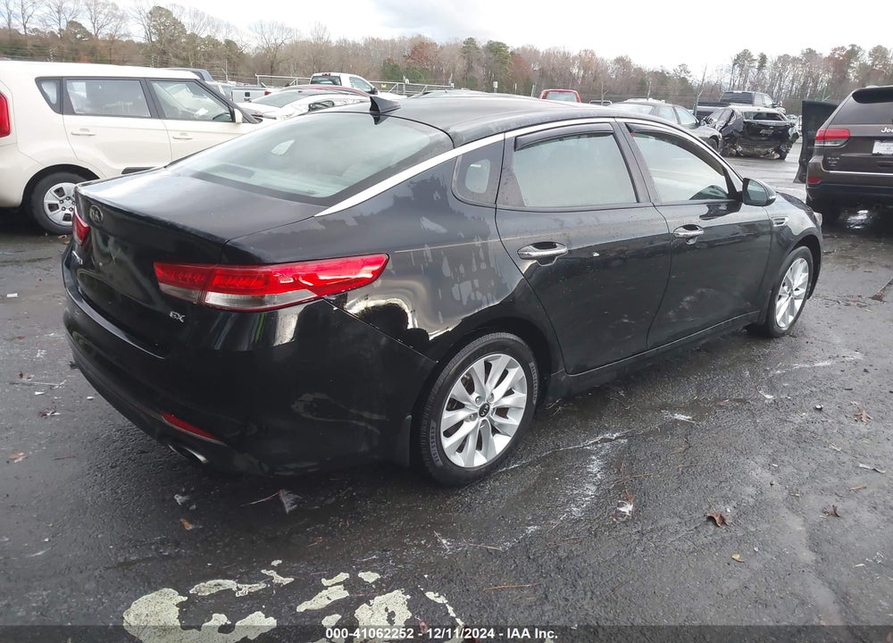 2016 KIA OPTIMA EX VIN: 5XXGU4L3XGG120641