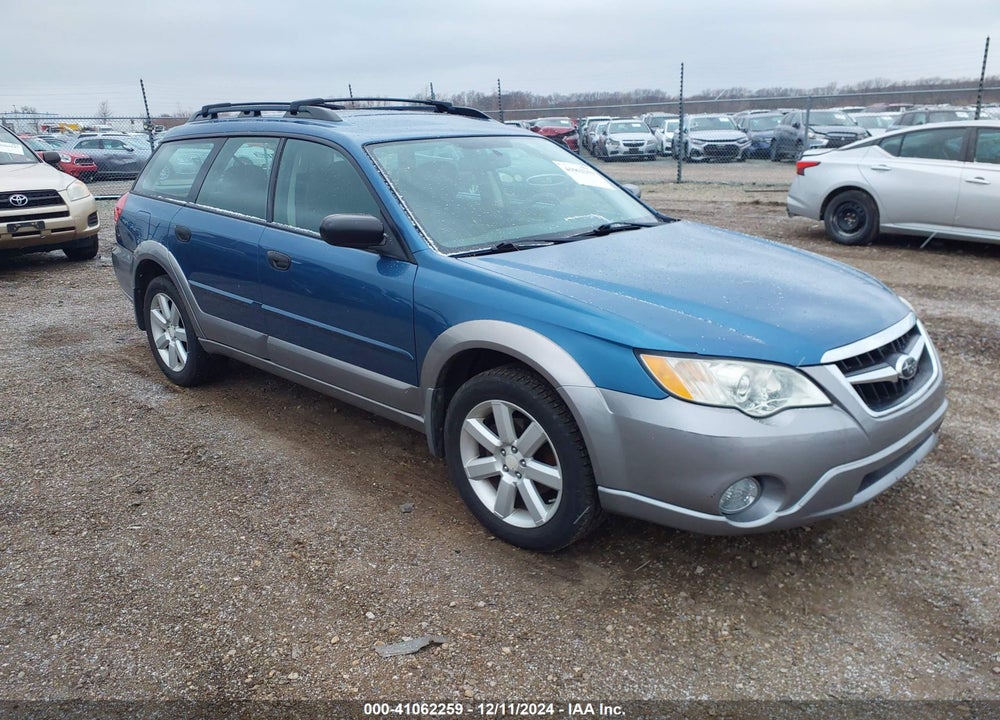 2008 SUBARU OUTBACK 2.5I/2.5I L.L. BEAN EDITION VIN: 4S4BP61C487303135