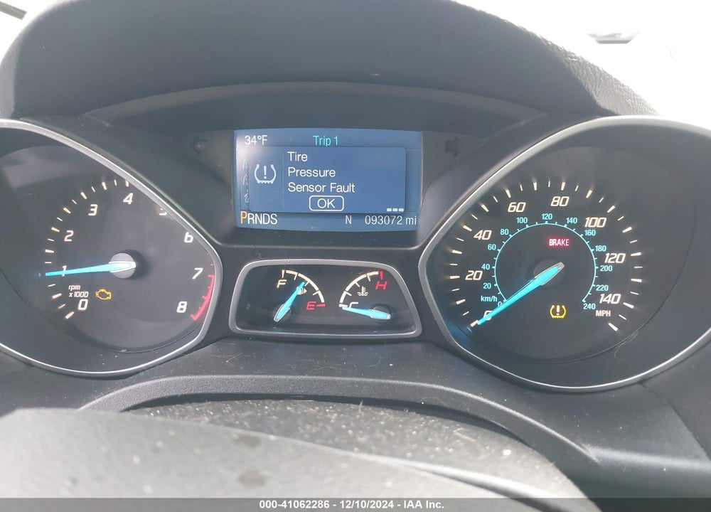 2015 FORD ESCAPE SE VIN: 1FMCU0GX5FUA68327
