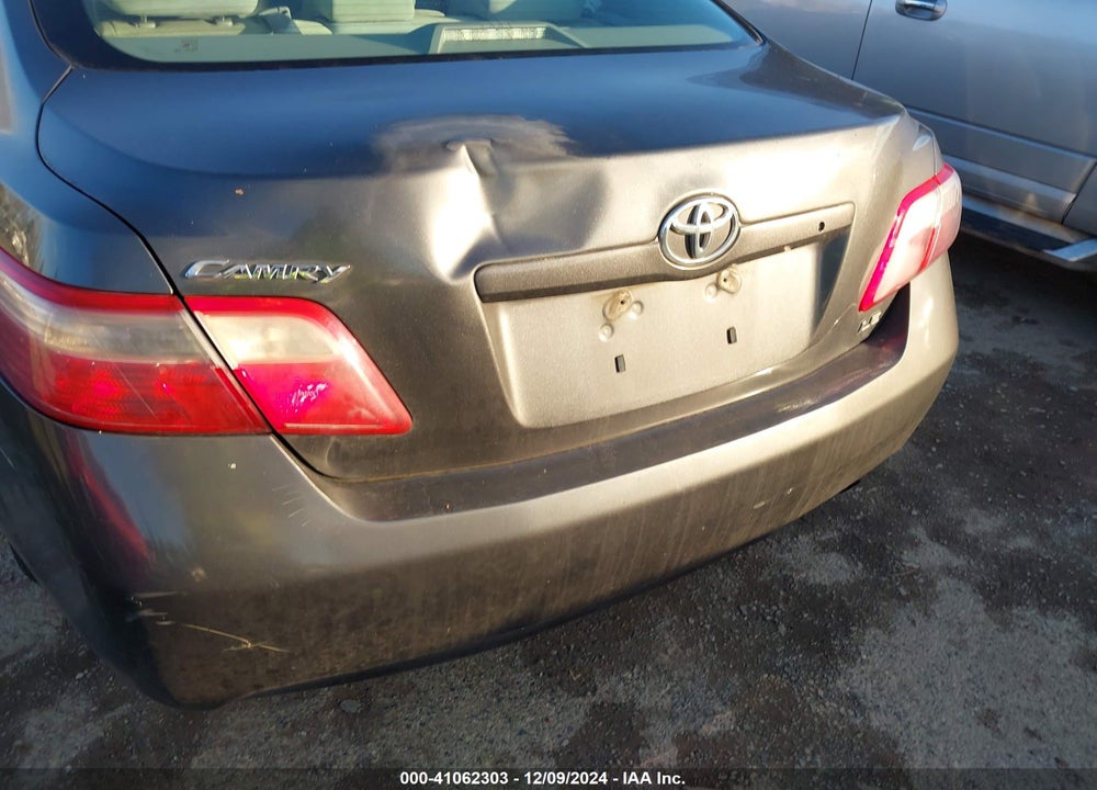 2007 TOYOTA CAMRY LE VIN: 4T1BE46K07U091649
