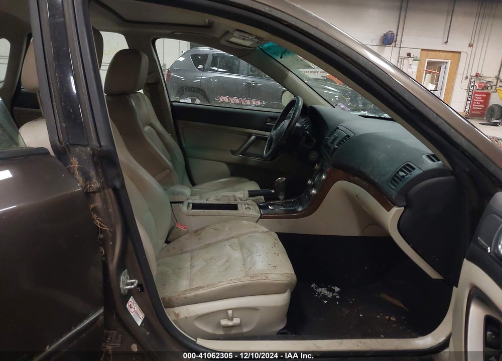 2009 SUBARU LEGACY 2.5I LIMITED VIN: 4S3BL626097220568