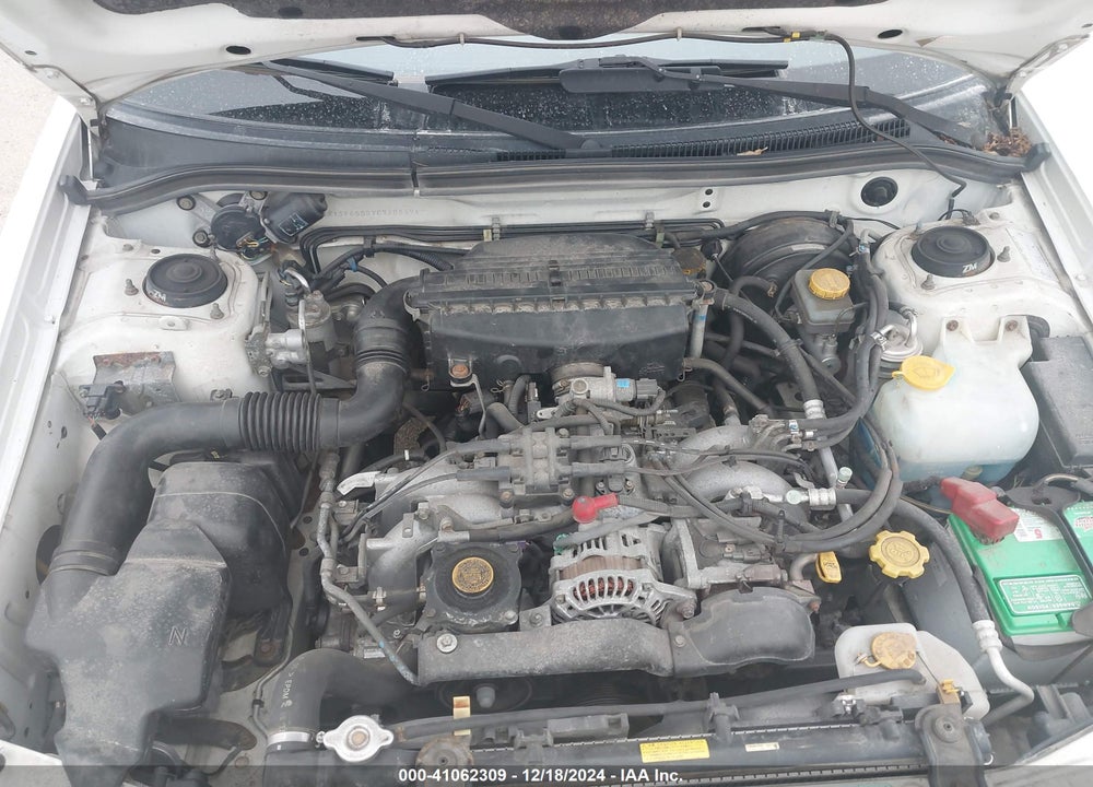 2000 SUBARU FORESTER S VIN: JF1SF6558YG710867