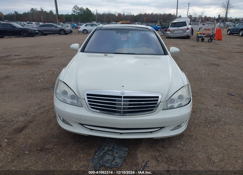 2008 MERCEDES-BENZ S 550 4MATIC VIN: WDDNG86X38A177321