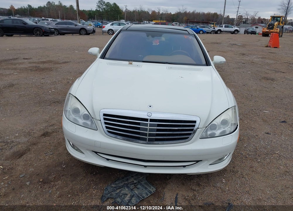 2008 MERCEDES-BENZ S 550 4MATIC VIN: WDDNG86X38A177321