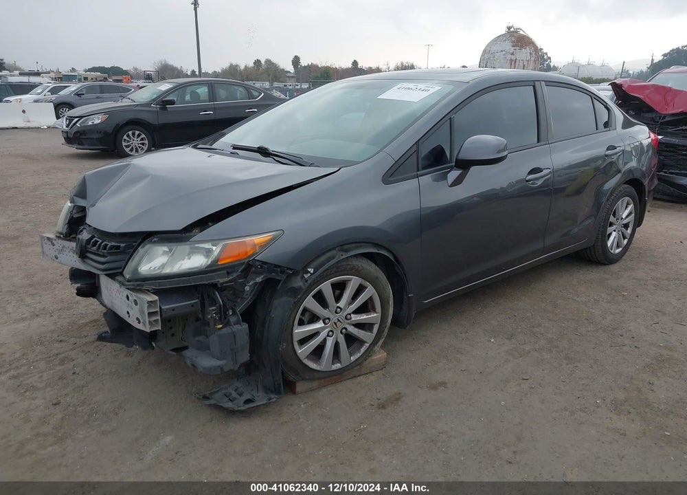 2012 HONDA CIVIC EX-L VIN: 19XFB2F96CE325057