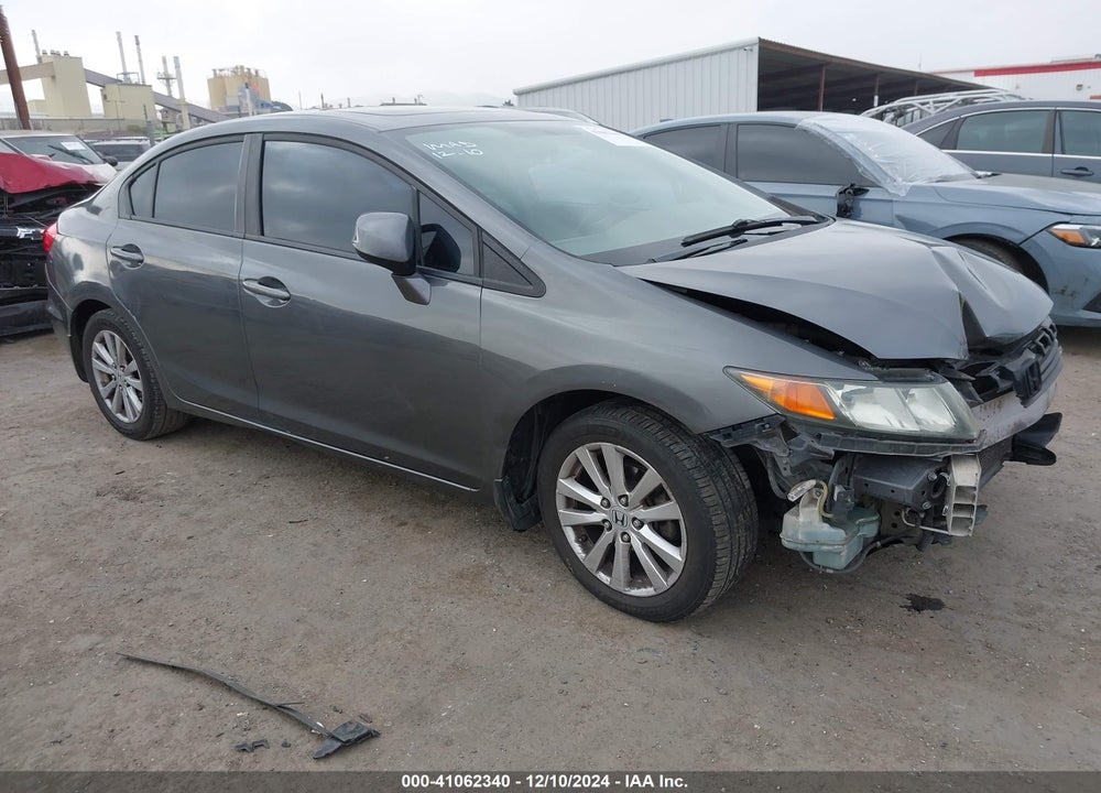 2012 HONDA CIVIC EX-L VIN: 19XFB2F96CE325057