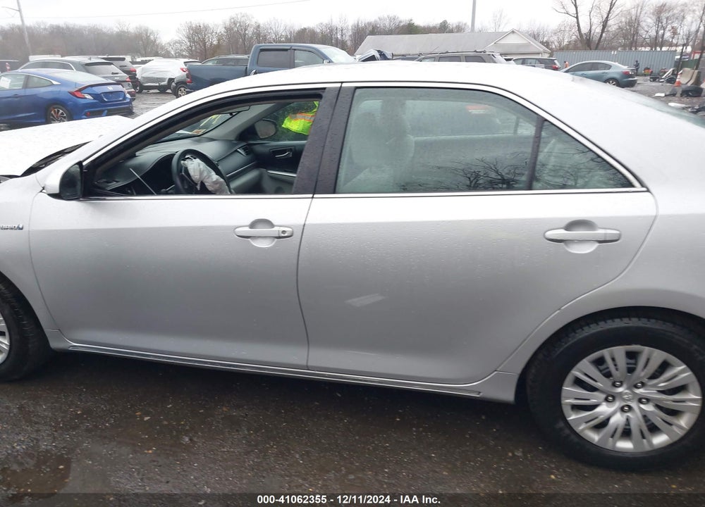 2012 TOYOTA CAMRY HYBRID LE VIN: 4T1BD1FK0CU059442