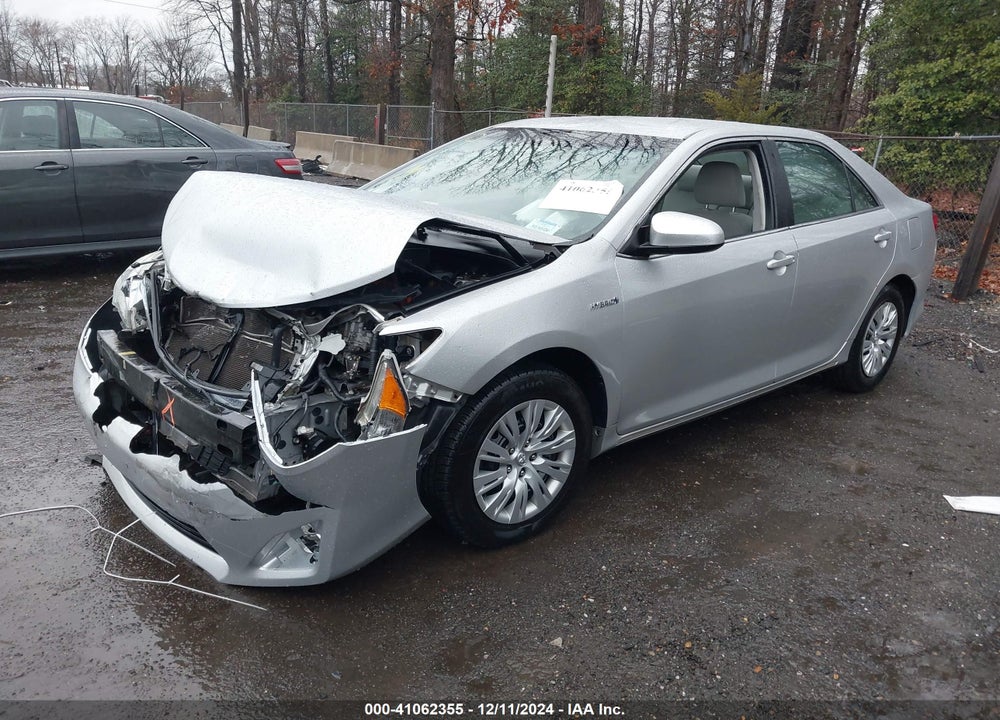 2012 TOYOTA CAMRY HYBRID LE VIN: 4T1BD1FK0CU059442
