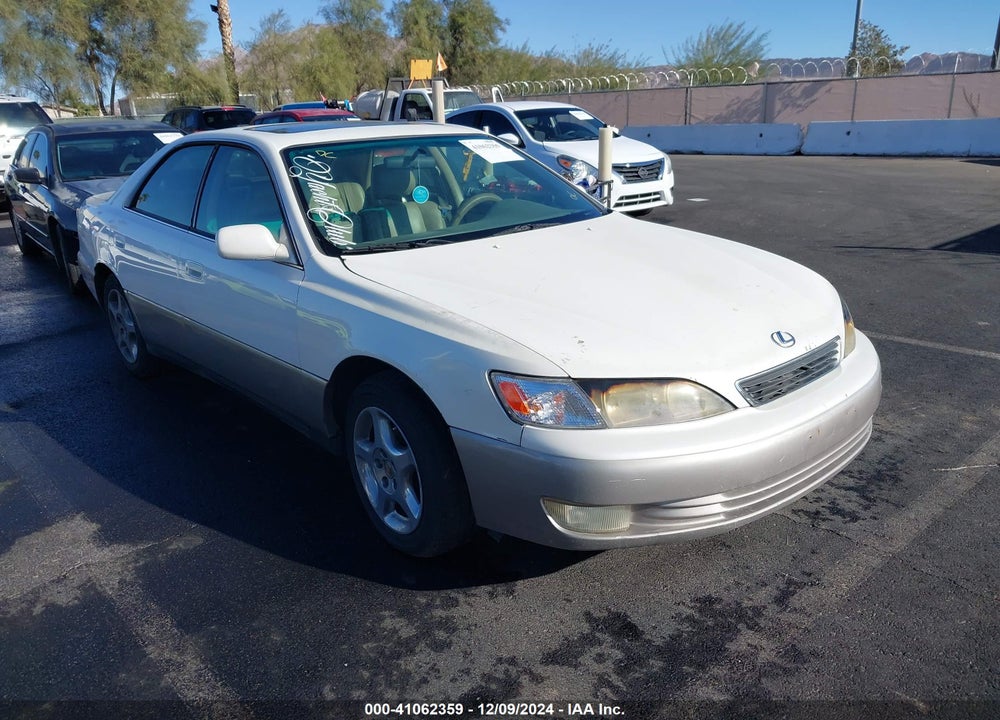 1998 LEXUS ES 300 VIN: JT8BF28G3W5025585
