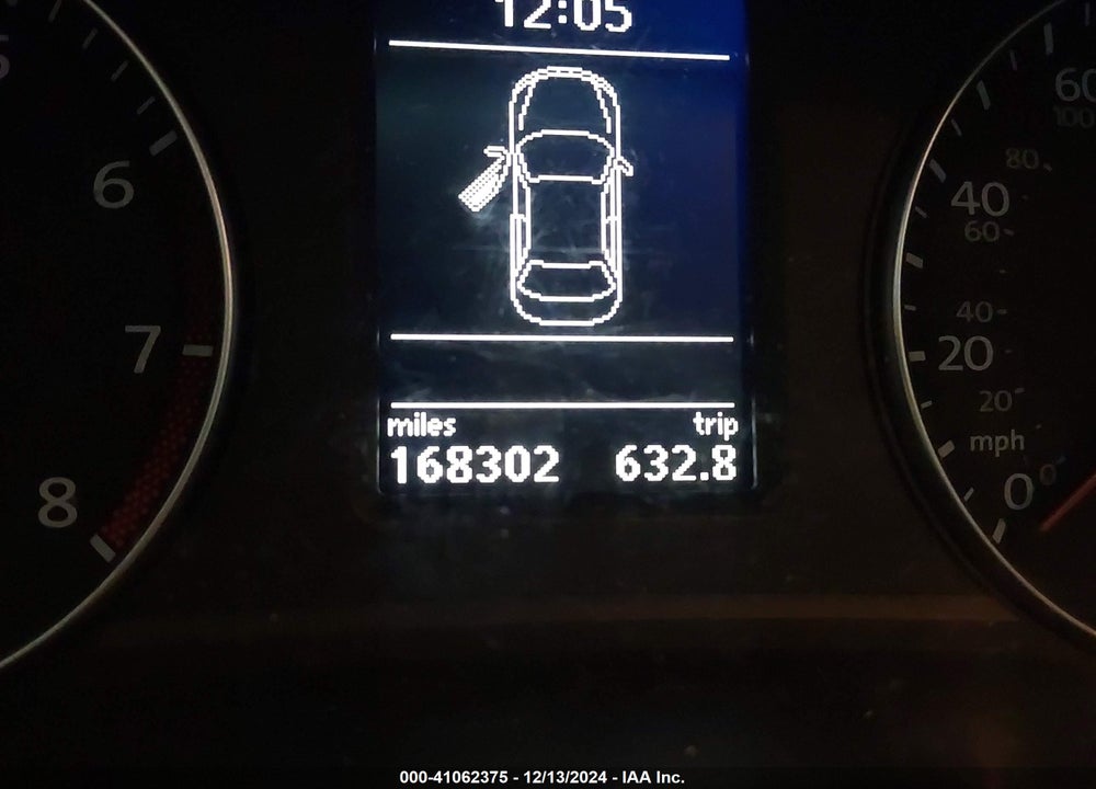 2012 VOLKSWAGEN PASSAT 2.5L SE VIN: 1VWBP7A39CC091582