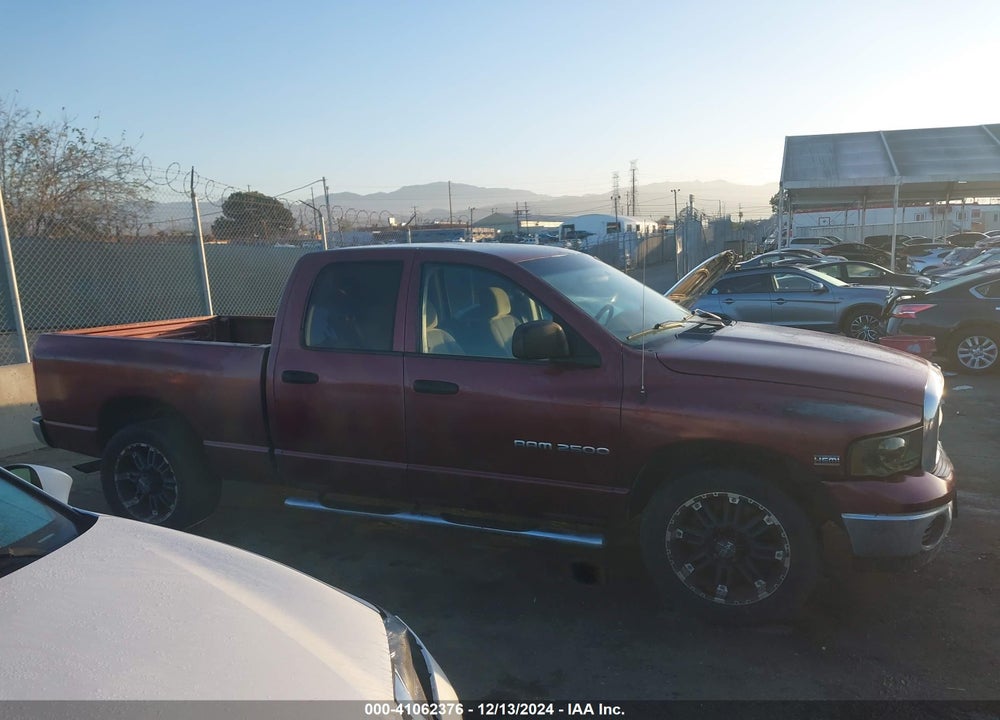 2003 DODGE RAM 2500 VIN: 3D7KA28D63G707036