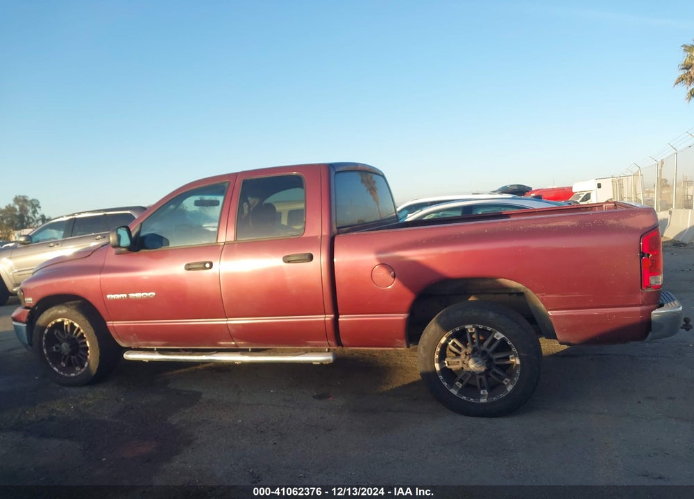 2003 DODGE RAM 2500 VIN: 3D7KA28D63G707036