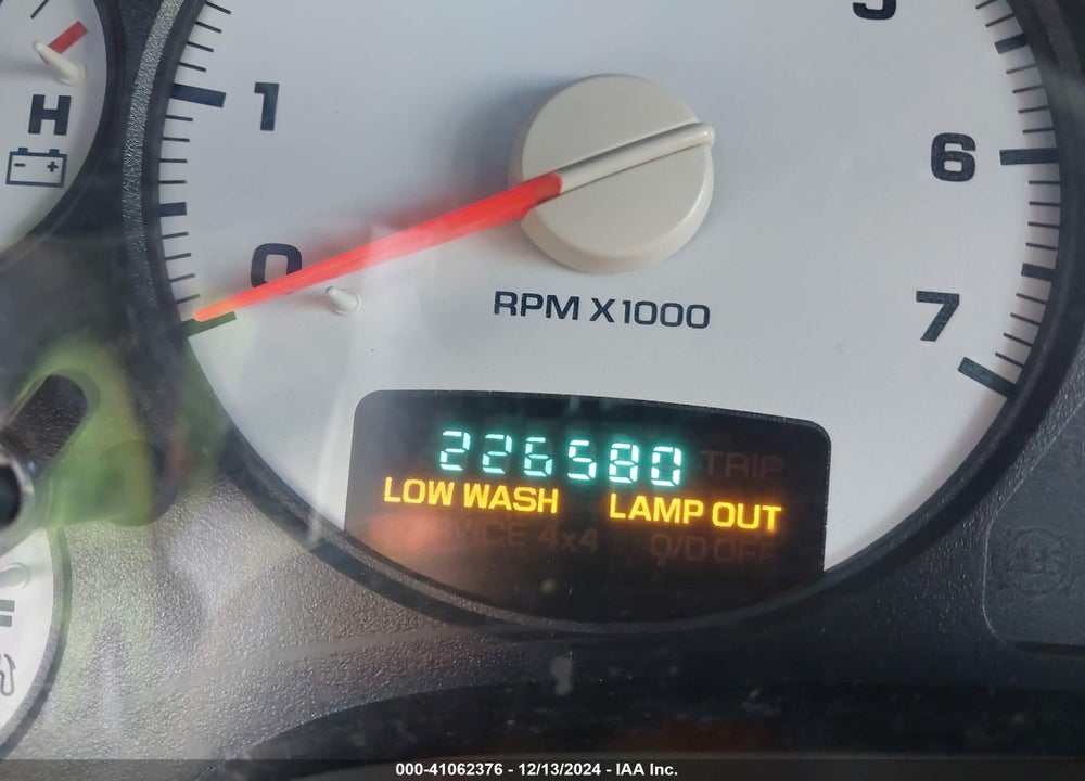2003 DODGE RAM 2500 VIN: 3D7KA28D63G707036