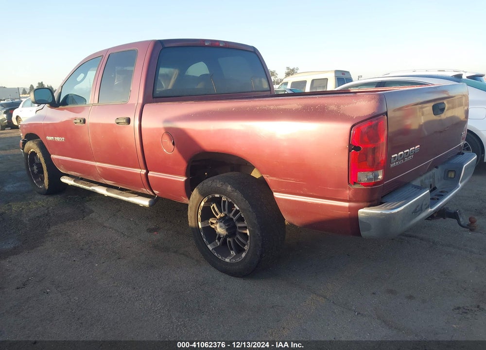 2003 DODGE RAM 2500 VIN: 3D7KA28D63G707036