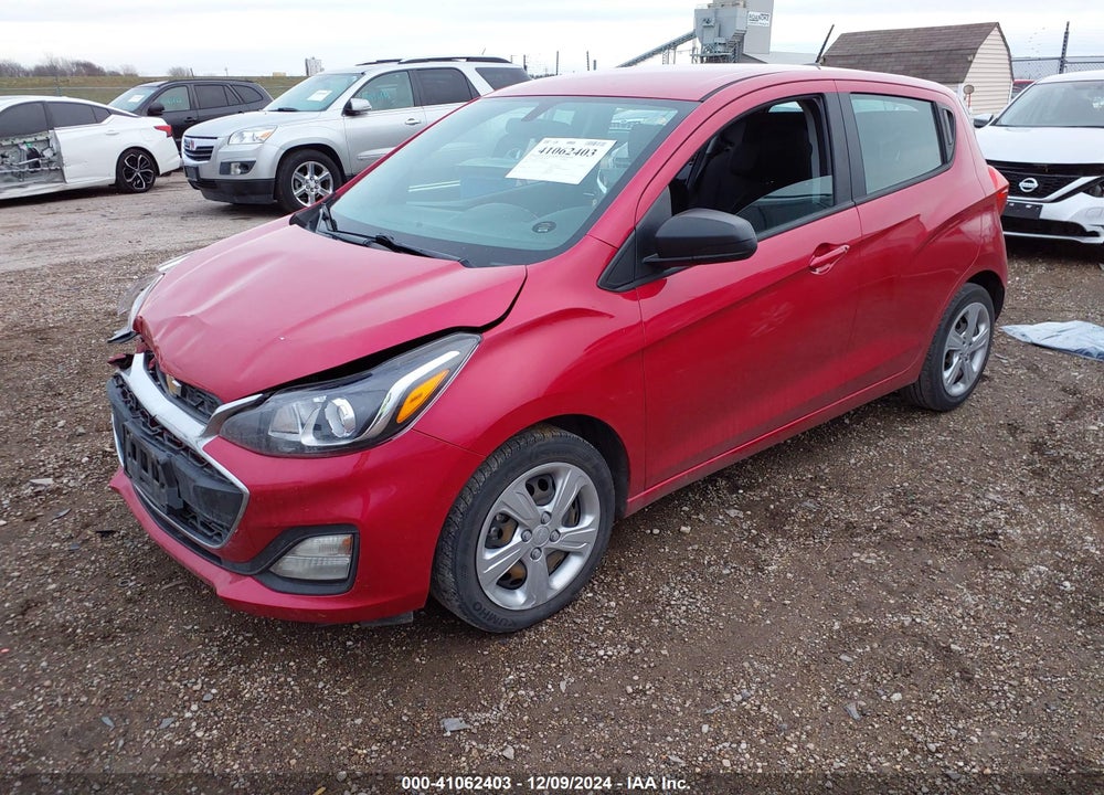 2020 CHEVROLET SPARK FWD LS AUTOMATIC VIN: KL8CB6SA6LC431406