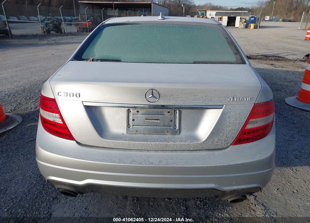 2013 MERCEDES-BENZ C 300 LUXURY 4MATIC/SPORT 4MATIC VIN: WDDGF8AB9DR298745