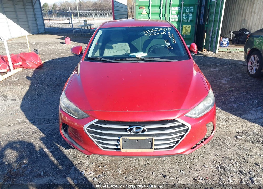 2017 HYUNDAI ELANTRA SE VIN: 5NPD74LF9HH209479