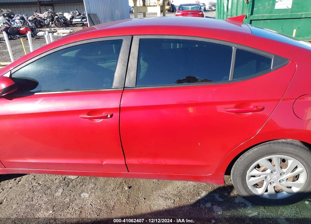 2017 HYUNDAI ELANTRA SE VIN: 5NPD74LF9HH209479
