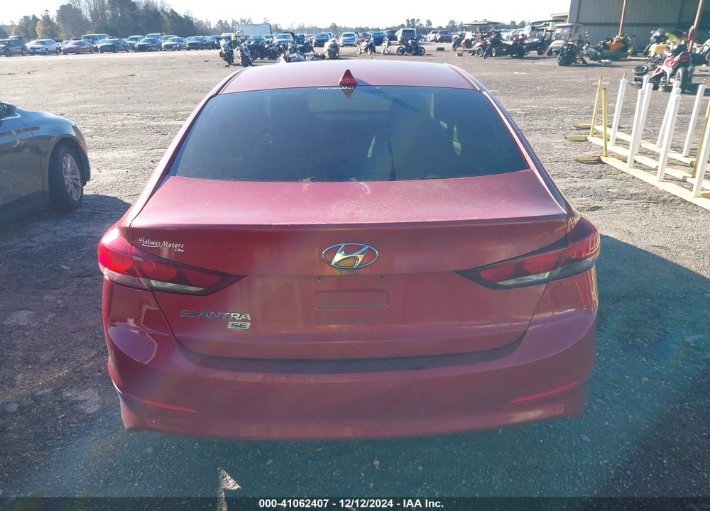 2017 HYUNDAI ELANTRA SE VIN: 5NPD74LF9HH209479