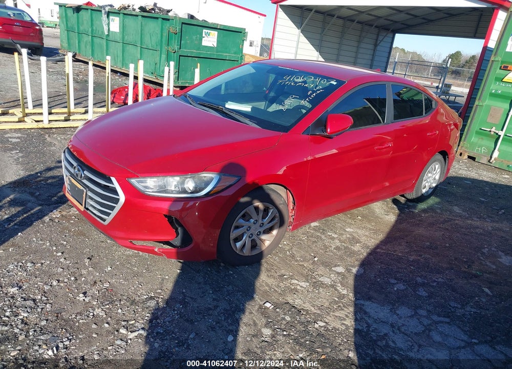 2017 HYUNDAI ELANTRA SE VIN: 5NPD74LF9HH209479