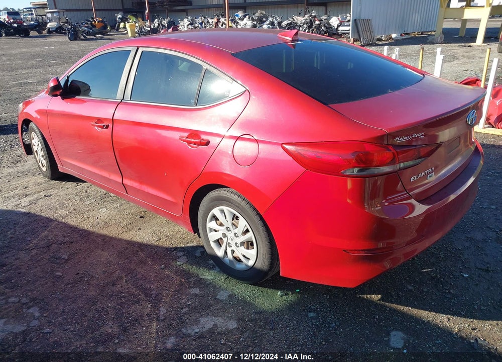 2017 HYUNDAI ELANTRA SE VIN: 5NPD74LF9HH209479