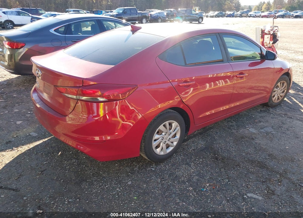 2017 HYUNDAI ELANTRA SE VIN: 5NPD74LF9HH209479