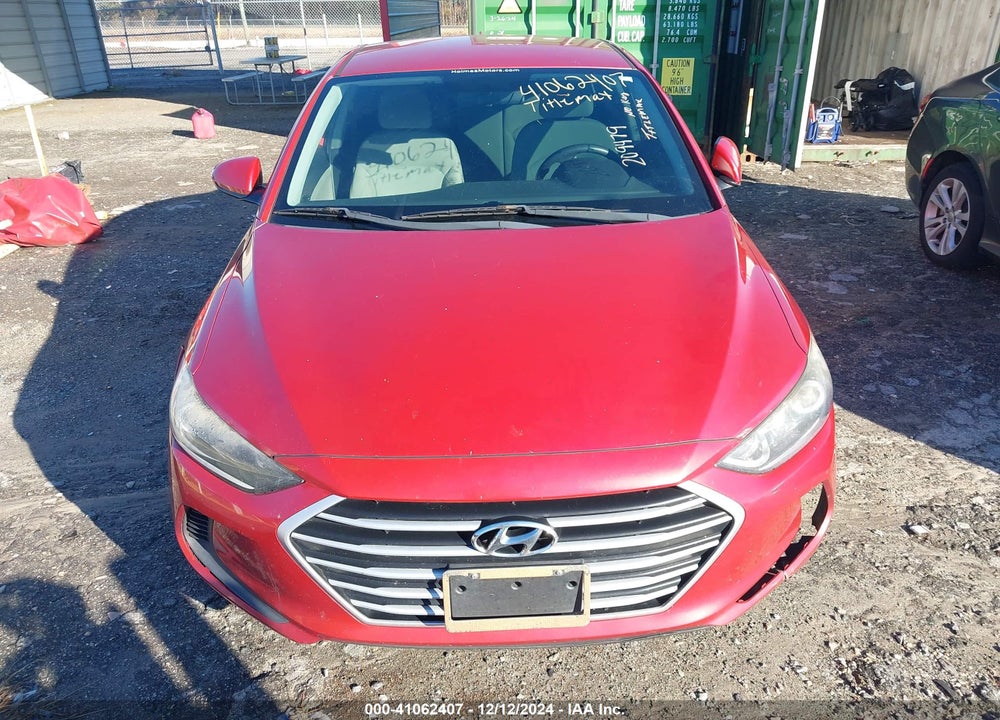 2017 HYUNDAI ELANTRA SE VIN: 5NPD74LF9HH209479