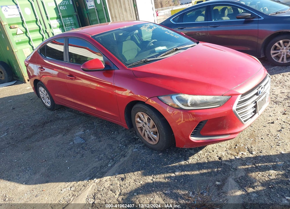 2017 HYUNDAI ELANTRA SE VIN: 5NPD74LF9HH209479