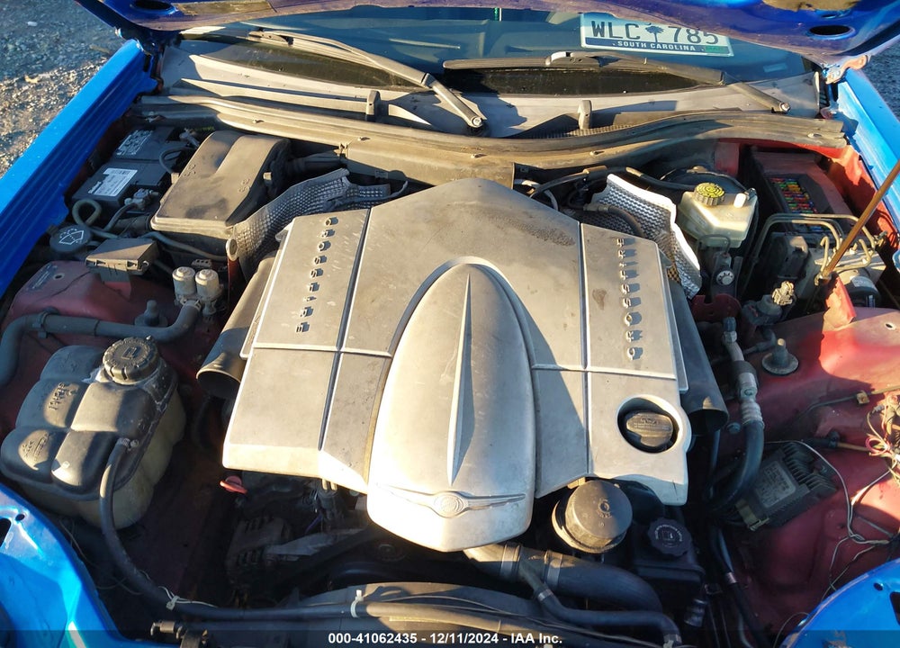 2004 CHRYSLER CROSSFIRE VIN: 1C3AN69L94X024370