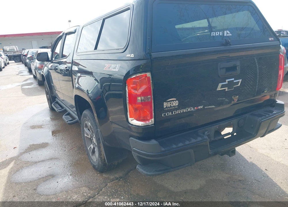2017 CHEVROLET COLORADO Z71 VIN: 1GCGTDEN3H1183580