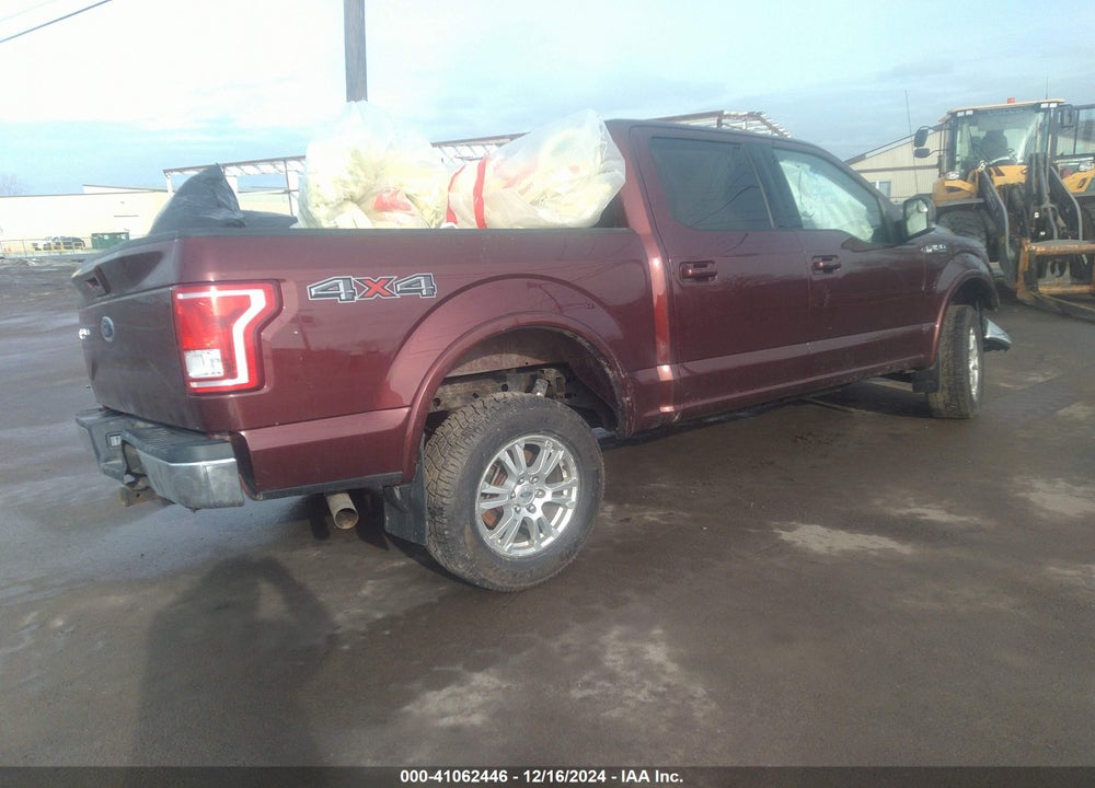 2017 FORD F-150 LARIAT VIN: 1FTEW1EF3HFB23145