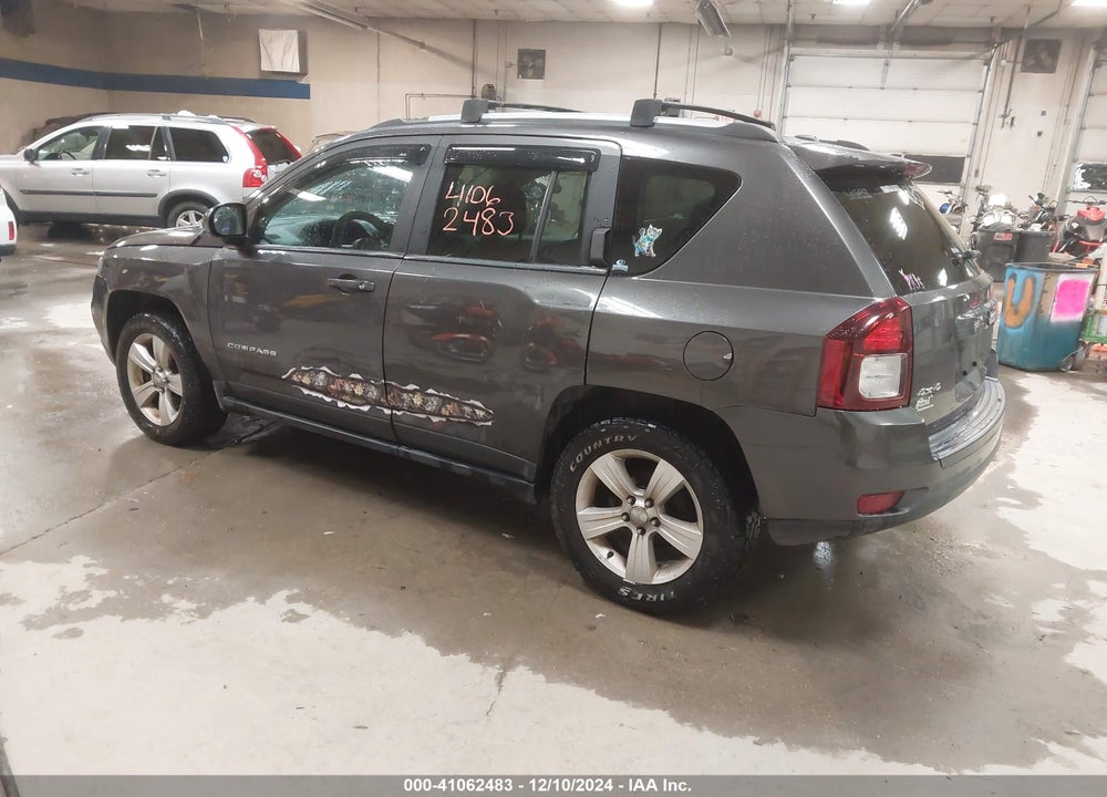 2017 JEEP COMPASS LATITUDE 4X4 VIN: 1C4NJDEB6HD210238