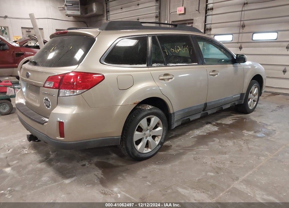 2010 SUBARU OUTBACK 2.5I PREMIUM VIN: 4S4BRCGC9A3381665