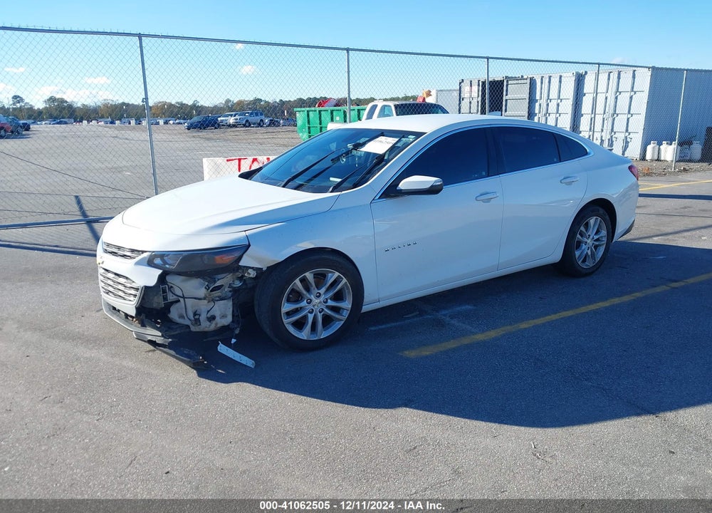 2018 CHEVROLET MALIBU LT VIN: 1G1ZD5ST8JF145908
