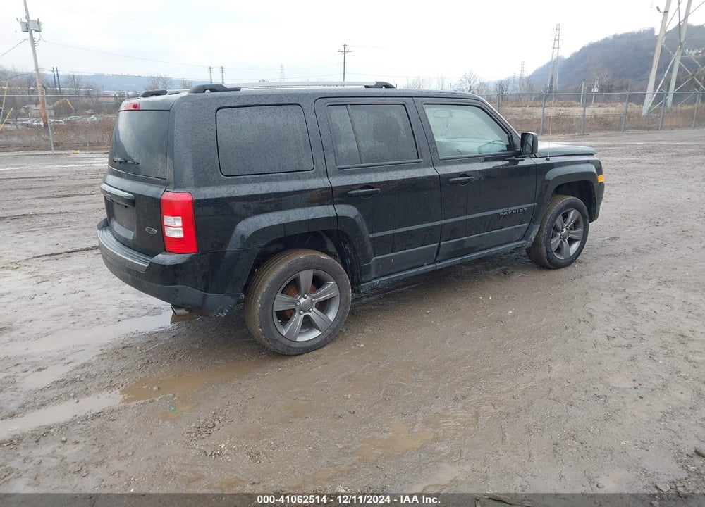 2017 JEEP PATRIOT SPORT SE FWD VIN: 1C4NJPBA5HD156668