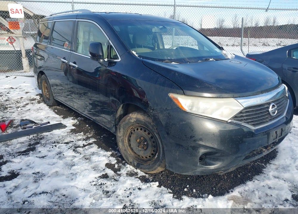 2012 NISSAN QUEST S VIN: JN8AE2KP3C9037639