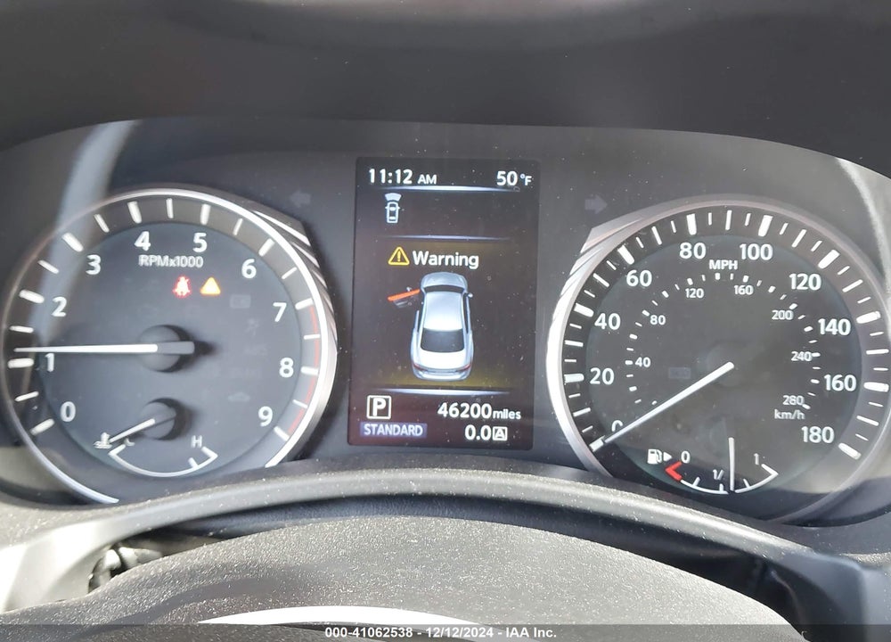 2019 INFINITI Q50 3.0T LUXE VIN: JN1EV7AR7KM593948
