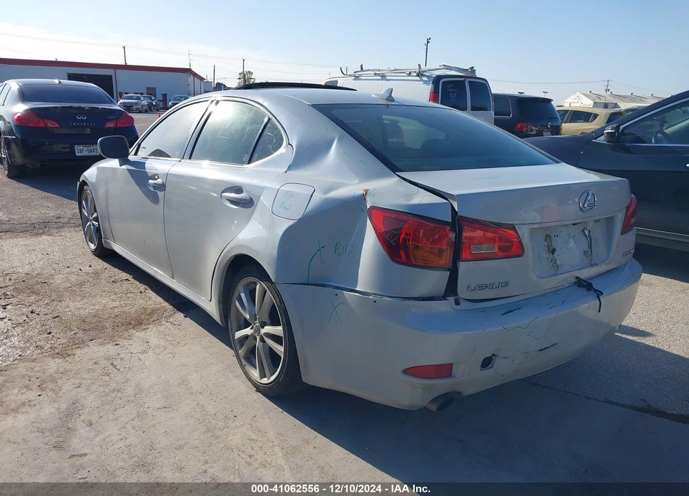 2007 LEXUS IS 250 VIN: JTHBK262172045565