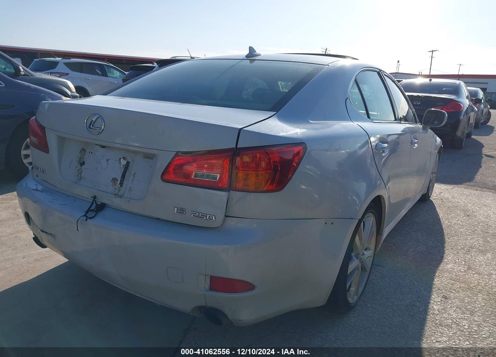 2007 LEXUS IS 250 VIN: JTHBK262172045565