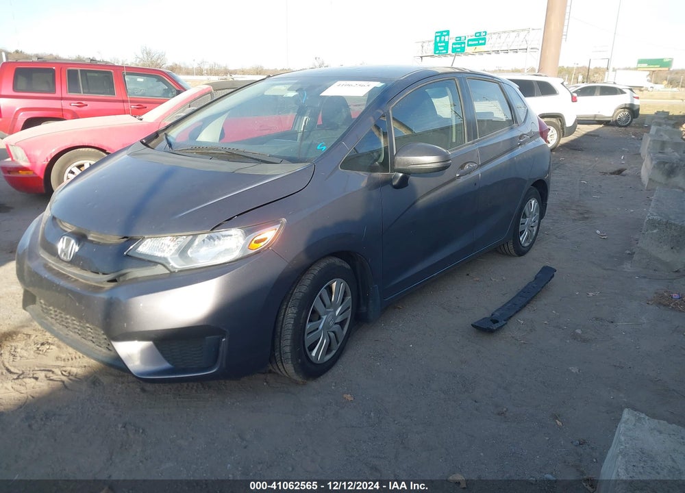2015 HONDA FIT LX VIN: 3HGGK5H57FM751979