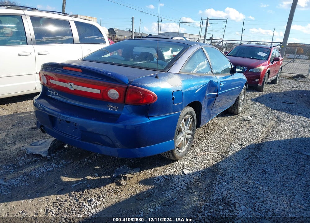 2003 CHEVROLET CAVALIER LS SPORT VIN: 1G1JH12F537386522