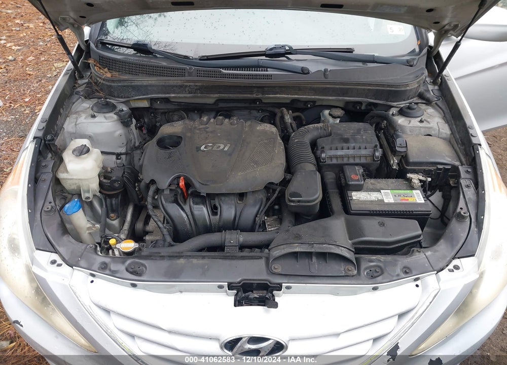 2012 HYUNDAI SONATA GLS VIN: 5NPEB4AC2CH314885