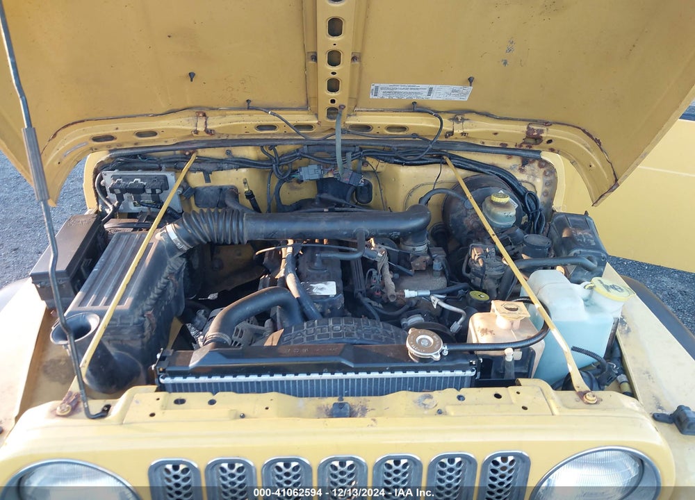 2000 JEEP WRANGLER SPORT VIN: 1J4FA49SXYP770268
