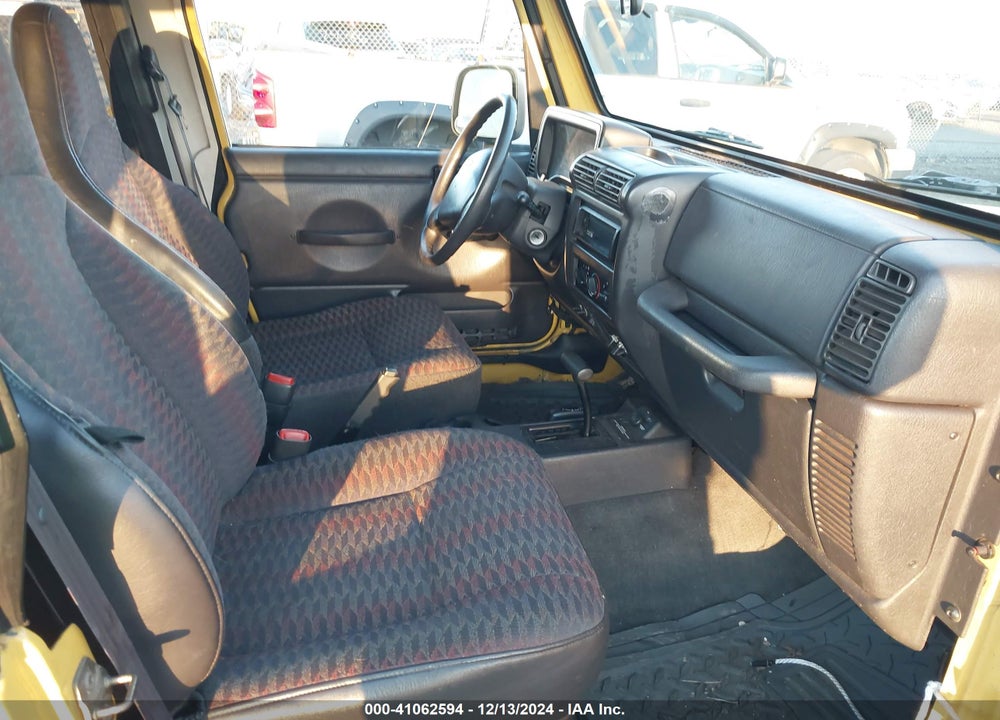2000 JEEP WRANGLER SPORT VIN: 1J4FA49SXYP770268