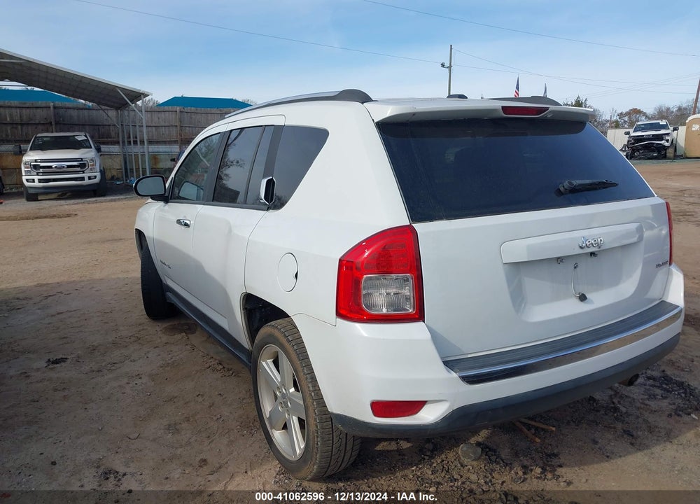 2012 JEEP COMPASS LIMITED VIN: 1C4NJCCB1CD610312